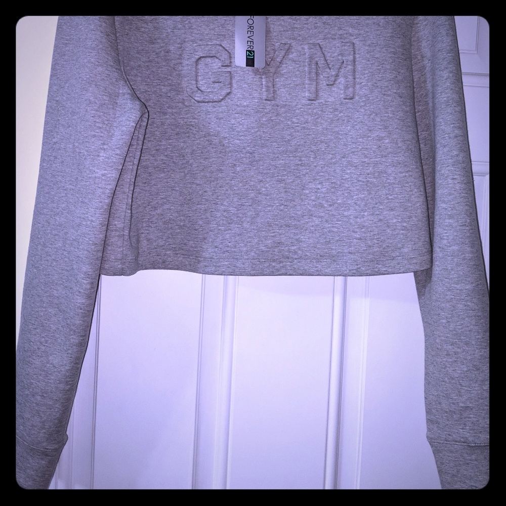 Crop top  sweatshirt!